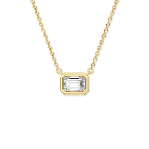 GILDED Emerald Cut Pendant image