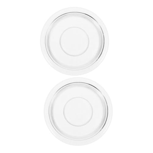 Mikinona 2 Piezas Reutilizables Bucas Anchas Jarro De Masón Pesas De Vidrio Accesorios De Enlatado Pesas De Frasco para Fermentación De Fermentación Y Enlatado