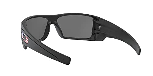 Oakley Si Men's Oo9101 Batwolf Rectangular Sunglasses, Matte Black/Prizm Black, 27 Mm #TOP5
