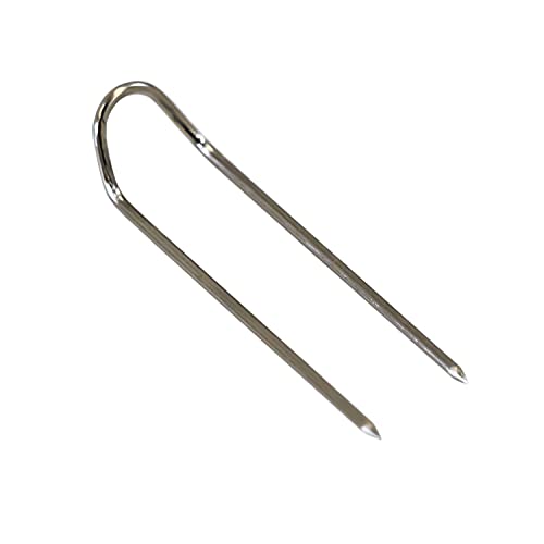 1,000 Jewelry Display Pins per Pack, Keep Jewelry Chains, Bracelets, and Necklaces in Place When Displayed on a Pad (Quantity 5) (5, Silver)