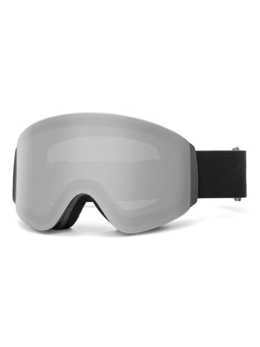 Lunettes de snowboard à verres interchangeables et protection UV optimale pour adultes et jeunes