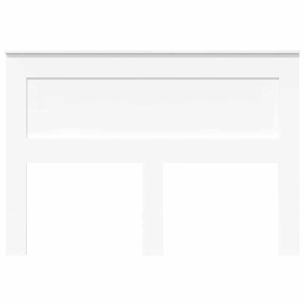 Tête de Lit avec Tête de Lit Blanc 160 cm Bois d'ingénierie pour Lit, Décoration de Chambre à Coucher -A