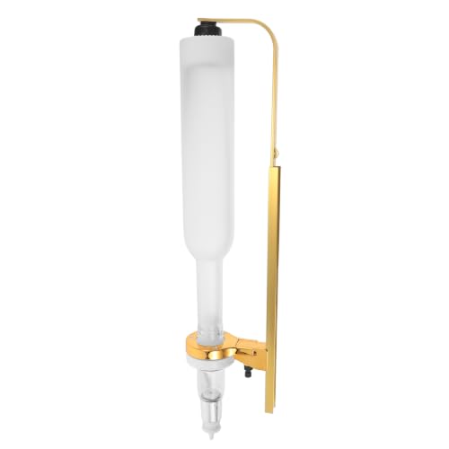 DIYEAH Extractor de perfume: Dispensador de vidrio esmerilado de 200 ml con DIYEAH Extractor de perfume: Dispensador de vidrio esmerilado de 200 ml con