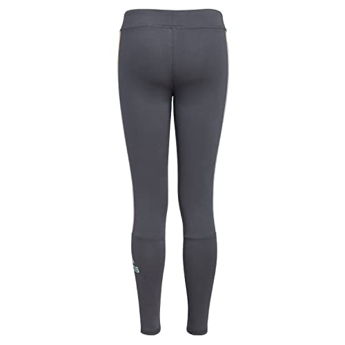adidas Girls 7-16 3-Stripe Logo Leggings (as1, Alpha, s, x_l, Regular)2