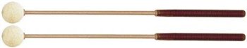Studio 49 Pair of Medium-Hard Felt Mallets (White)