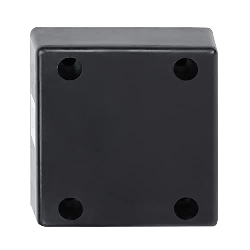 Bisupply Loading Dock Bumpers Dock Edge Bumper Rubber Trailer Bumper, Dock Rub Rail Rubber Bumper – 13In X 12In 1Pk #TOP4