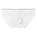 Mens Boxer Briefs Cotton Pack Sexy Stretch Seamless Cool Comfy Fashion Casual Light Loose Stretchy Ultra Thin Elastic Quick Dry Elegant White