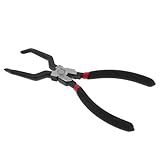 HOMSFOU Elektrische Kfz Trennzange 8 Zoll Stahl Drahtverbinderzange für Präzise Kabelbaumtrennung und Stecker Demontage mit Gepolstertem Griff Auto Reparaturwerkzeug für Pkw und Lkw