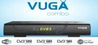 Vuga H265 - Receptor Satelital HD Combo con WiFi y Resolución 1080p