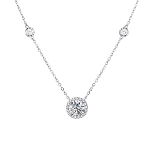 Collier rond en zircone cubique pour sublimer vos tenues quotidiennes en un clin d'œil