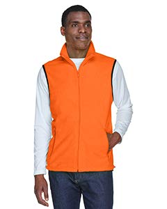Polaire orange sécurité adulte Harriton M pour rester visible au chaud