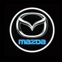 ELOMAS2/4 PCS Puddle Lights Car Door Logo Projector Lights for Mazda Mazda 6 09-15 Mazda 8 11-15 ATENZA Accessories, Ultra-Bright Welcome Lights,A-2