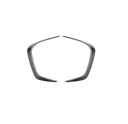 Lèvre avant BMW G42 2022 noir carbone pour corriger le style d'origine