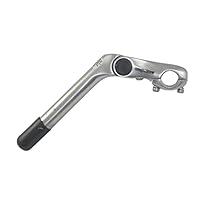 Potence Vélo ERGOTEC Kobra Vario - Longueur 180 Mm, Réglable En Angle, Pour Guidon 25,4 Mm