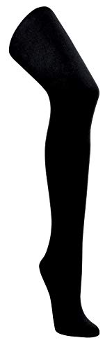 BestSale247 - Medias térmicas para mujer, con forro interior, muy cálidas, para invierno Negro L-XL