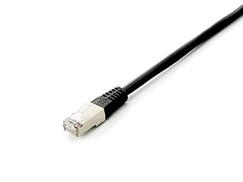 Equip Patch Cable Cat6A Ethernet Cable 5 Pieces/Box S/FTP 2xRJ45 10.0 m LSZH Black