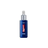 L'Oréal Paris Pure Retinol Suero nocturno para arrugas atenuadas, piel hidratada y piel uniforme, con retinol y ácido hialurónico, RevitaLift Laser X3, Serum de retinol 30 ml