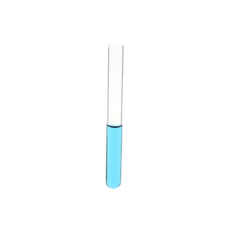 5er Set Reagenzgläser aus Quarzglas (Fused Quartz), Rundboden Quarzrohre mit offenem Ende, hochtemperaturbeständig, 3–114 ml(35ml/18**200mm)