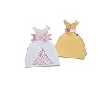 Los troqueles Thinlits permiten cortar diseños complejos de una sola hoja de papel, cartulina, lámina metálica, vitela, plástico retráctil y película de plantilla.