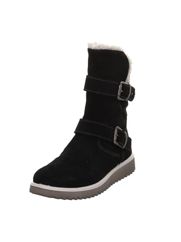 Superfit Mädchen Lora Warm Gefütterte Gore-tex Schneestiefel, Schwarz...