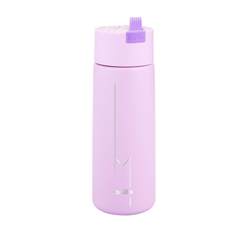 Image of CELLO Duke Insulated Stainless Steel Flask 365ml, Light Purple | Double Wall Insulated 24 Hours Hot and Cold Thermos Thermosteel Flask Water Bottle for School Gym Hiking Trekking Travel & Office Use