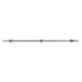 Rosle Kitchen Rail with Wall Attachment Set 19453 , 31.5, Steel