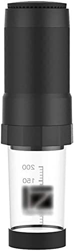 AYDQC Cafetera portátil, máquina de café de café Espresso Manual Compatible con café molido para el hogar de oficinas al…