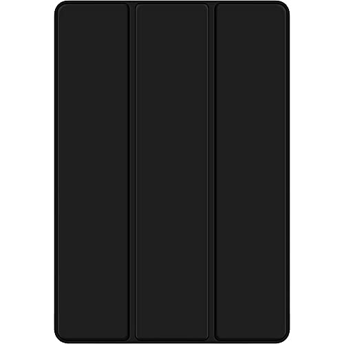 Saharacase Folio Case For Samsung Galaxy Tab S8 Ultra (2022) [Shockproof Bumper] Rugged Protection Antislip Foldable Kickstand (Clear/Black) #TOP23