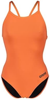 ARENA Women's Team Solid Light Drop Back One Piece Athletic, Quick Drying, Chlorine Resistant Swimsuit for Ladies-NESPOLA-Asphalt - Image 5