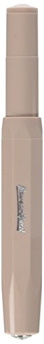 Image of Kaweco Skyline Sport Fine Nib Fountain Pen - Macchiato, 23K Gold-Plated Steel Nib with Iridium Tip, 13 cm Compact Size, Ink Cartridge Compatible