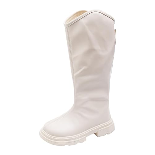 Kids Girls Non Slip Long Boots High top Zipper Classic Boots Knee High Boots Warm Shoes Walking Shoes Toddler Shoes
