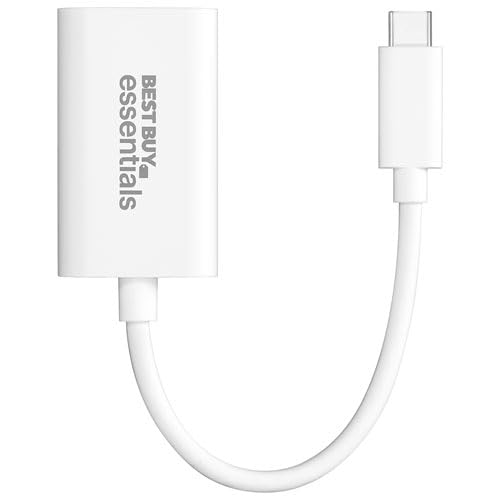 Best Buy essentials Video Connection Accessories – HDMI, DisplayPort & USB-C Options, Cables, Cords & Adapters for Monitors, TVs & Laptops (USB-C to HDMI Adapter) by Best Buy essentials - Image 2