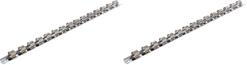 BGS 2540 | Rail pour douilles 15 clips | 12,5 mm (1/2