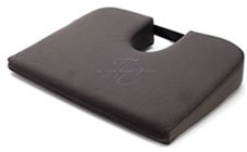 Tush Cush Home Office Orthopedic Large Computer Ergonomic Seat Cushion Original - Graphite Executive Faux Leather Vinyl #TOP29
