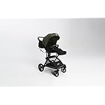 Kinderwagen 4 in 1 komplettset, LOVY Speedy (Green Snacke). Der Komplettset erhaltet: Babywanne, Babyschale für das Auto, Sportsitz, Isofix-Basisstation, Wickeltasche, Regenschutz und ein Moskitonetz.