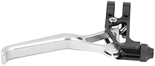 Leva del freno della bicicletta 68gFreno della bicicletta leggero cavo V MTB Manubrio della bici della strada Parti della bicicletta Leve del freno della bicicletta (Color : Black Red) (Black Red)