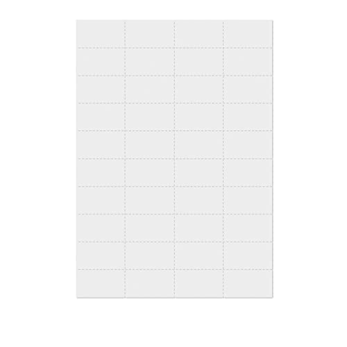 mashpaper Papier do kopiowania perforowany A4 karton biały 100 g/m²/40 korzyści 52,5 x 29,7 mm (100 g/m²)