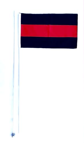 JLP Compatible With 2 Part 7-Ft ATV PWC UTV SXS Off Road Sand Dune Maverick X3 Thin Red Line Flag