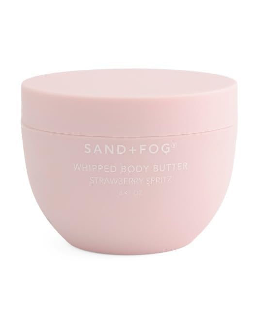 SAND AND FOG Whipped Body Butter, Strawberry Spritz, 8.47oz