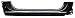 OE Replacement Chevrolet/GMC Passenger Side Rocker Panel (Partslink Number GM1601101)
