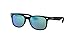 Produktbild Ray-Ban Rayban Junior Kids Mod. 9052S Sun 0Rj9052S 100S55 48 Rechteckige Sonnenbrille, 48, Mattschwarz/Blauemirror, Mattschwarz/Blueemirror, 58