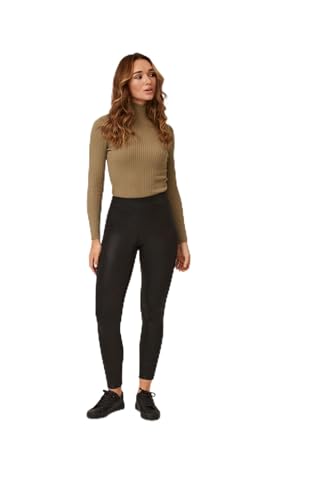 YSABEL MORA Leggings Térmicos Efecto Piel con Interior Afelpado para Invierno, Ajuste Comodidad, Ideal para Climas Fríos, 95% Poliéster, 5% Elastano
