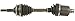 A1 Cardone 60-1223 CV Half Shaft Assembly