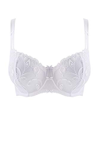 Preisvergleich Produktbild Aubade Damen Demi Bra AU BAL DE FLORE WEISS 75D