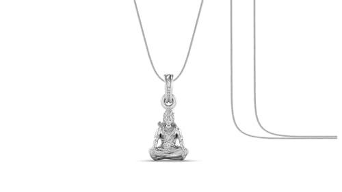 Pendentif en argent sterling anti-ternissement pour retrouver bien-être