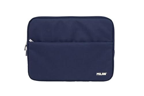 Housse portable MILAN 1918 bleu marine idéale pour le bureau et les déplacements