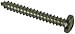 KEYSTONE C-12036-NEW SELF TAPPING SCREW, STAINLESS STEEL, #6, 1IN. (10 pieces)