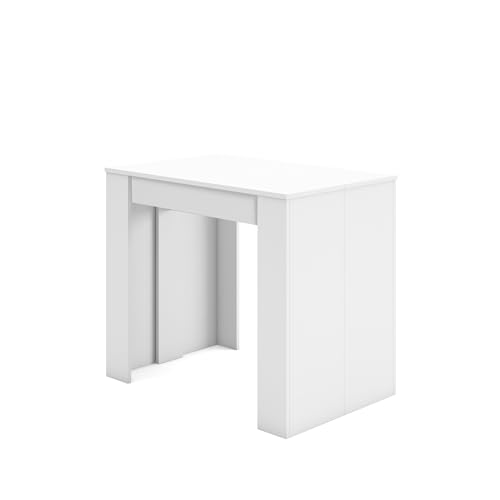 Console extensible 262 cm blanc mat, jusqu’à 12 Skraut Home