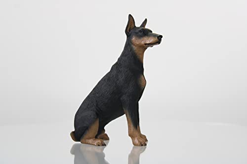 Conversation Concepts Doberman Pinscher Black with Cropped Ears Figurine