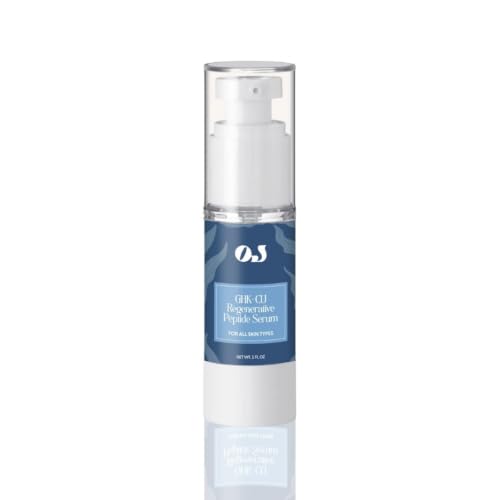 Organic Jaguar GHK-Cu Copper Peptide Serum for Face & Skin Elasticity 1 oz